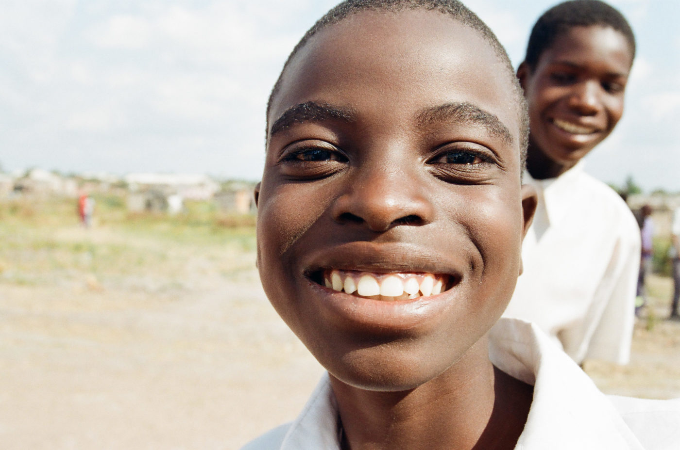 PATRIZIA School Harare, Simbabwe - Junge lacht