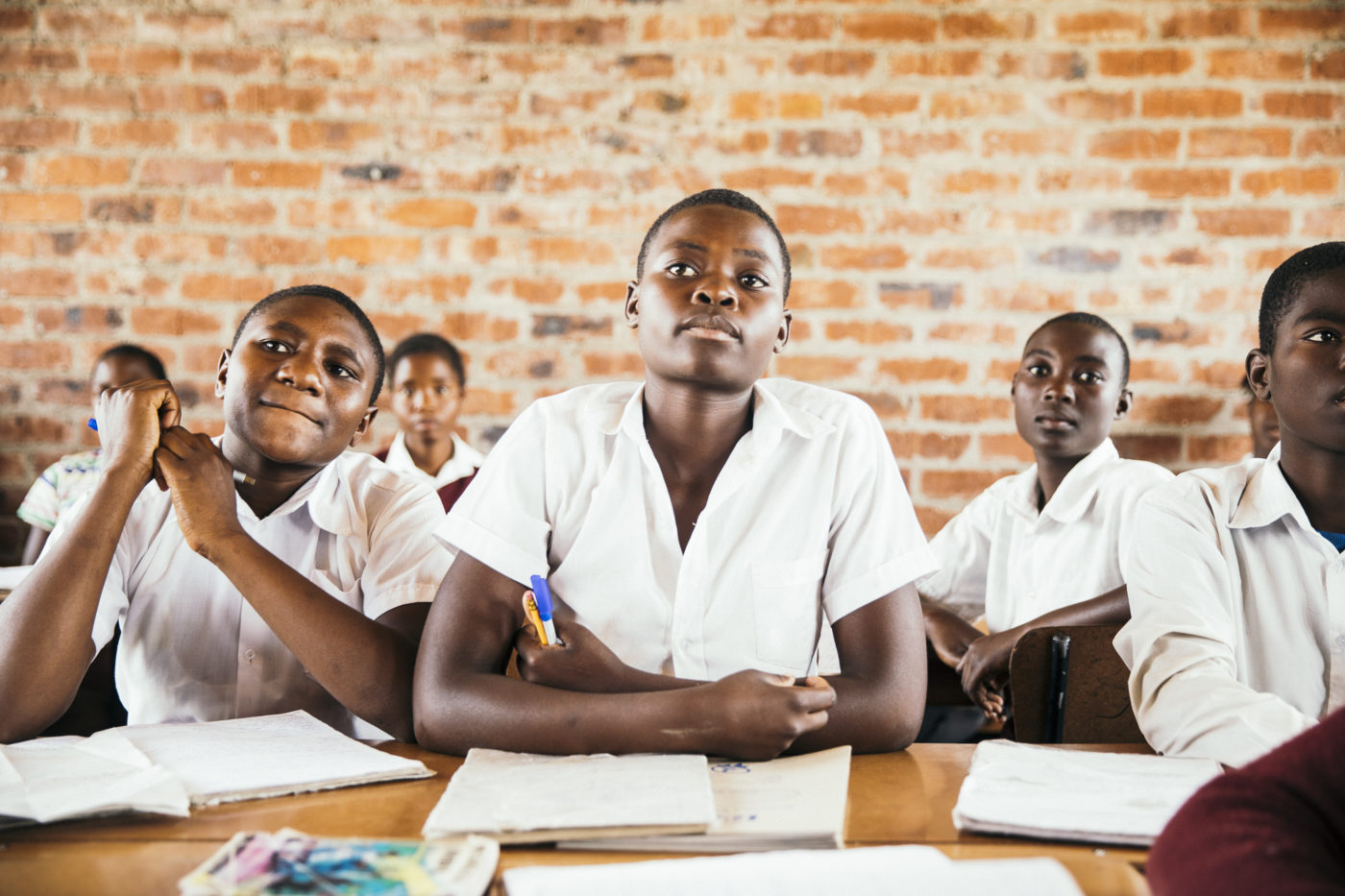 PATRIZIA School Harare Simbabwe, Mädchen im Unterricht