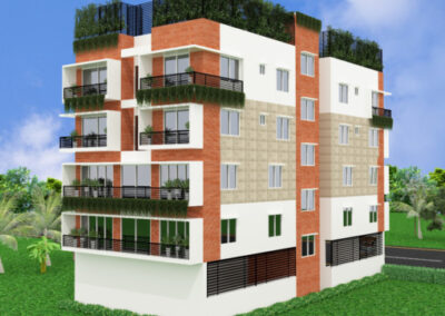 3D Entwurf Haus Bangladesch