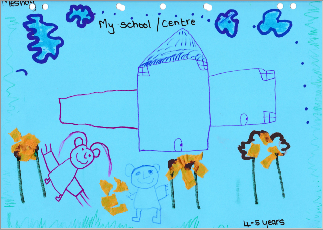 Pictures provided by little artists in South Africa